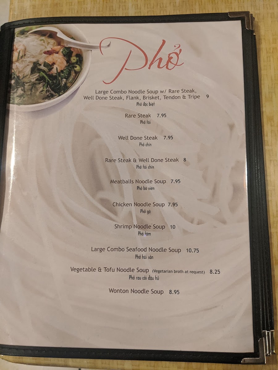 Saigon Star Restaurant Menu - Image 5